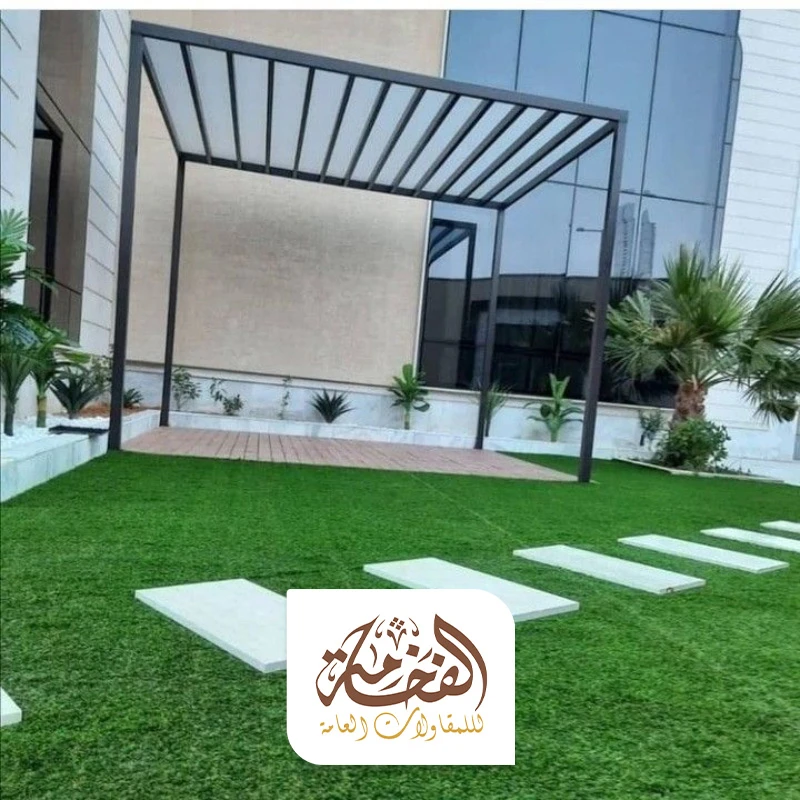 تفصيل مظلات حدائق الجبيل