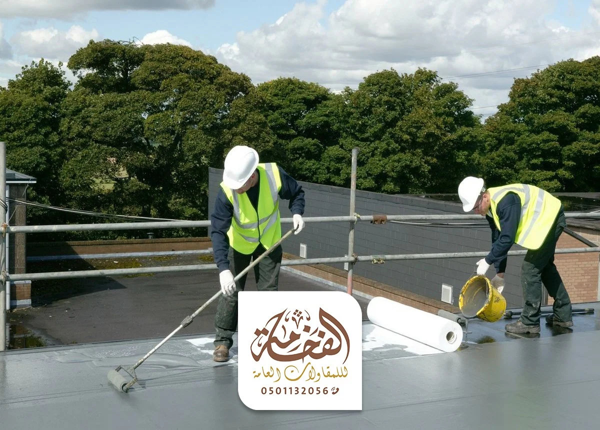 تركيب عوازل اسطح الخبر